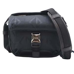 Christian Dior Dior Nylon CD Diamond Shoulder Bag USDCD87310011, Navy Coated ...